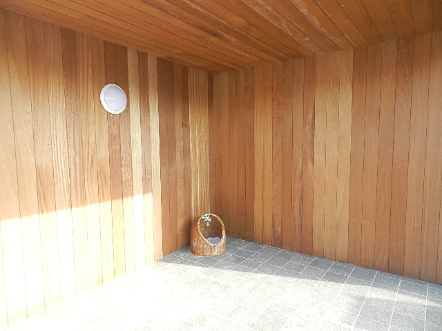 tuinhuis + overdekt terras in iroko (1)